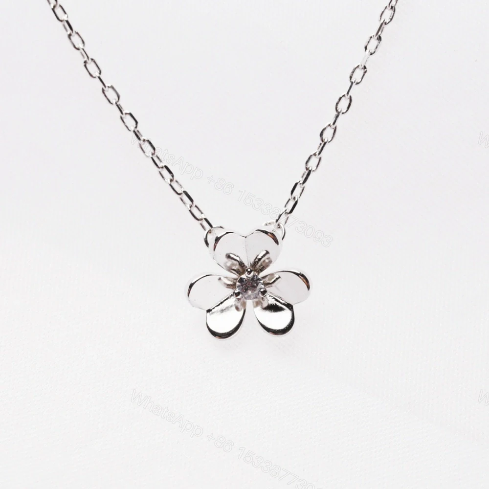 View 8 of 高仿首飾VanCleef&Arpels*RP0J500三葉草鑽石白金手鏈