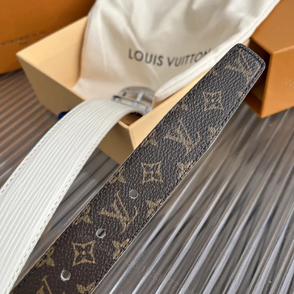 View 9 of Monogram-Texture Belt: Subtle Luxury, Everyday Versatility