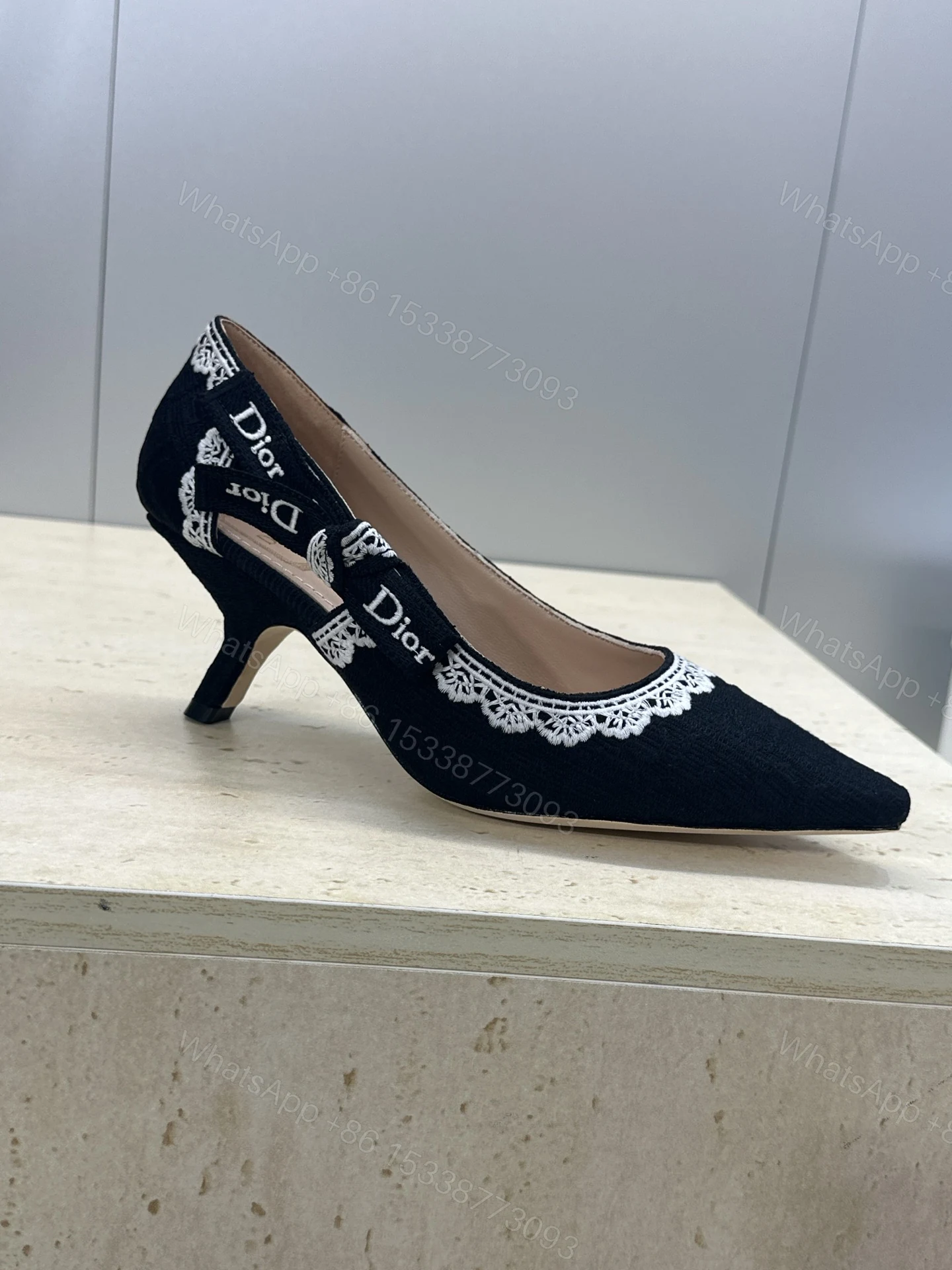 View 2 of Dior Replica Heels Black