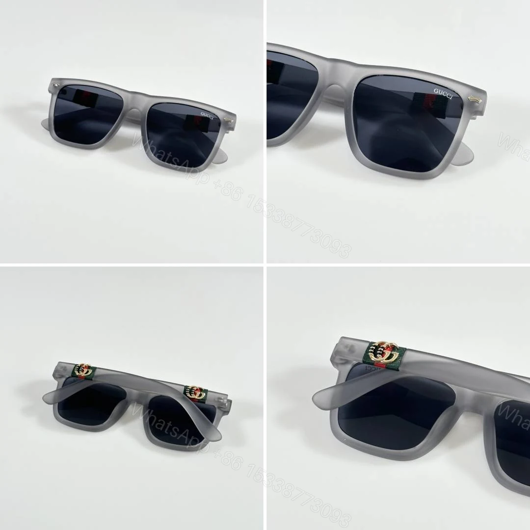 View 2 of First Copy Gucci 1390 Grey Sunglasses
