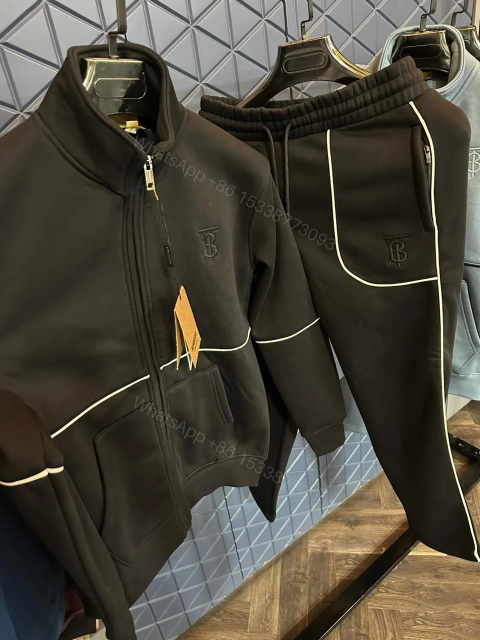 View 10 of FIRST COPY BURBERRY EXCLUSIVE ZIPPER TRACKSUIT