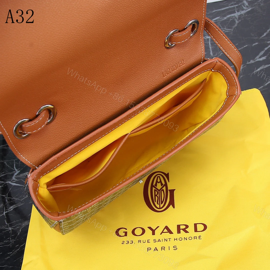 View 5 of GOYARD SEAL CLASP THE 233 BAG BROWN 25CM