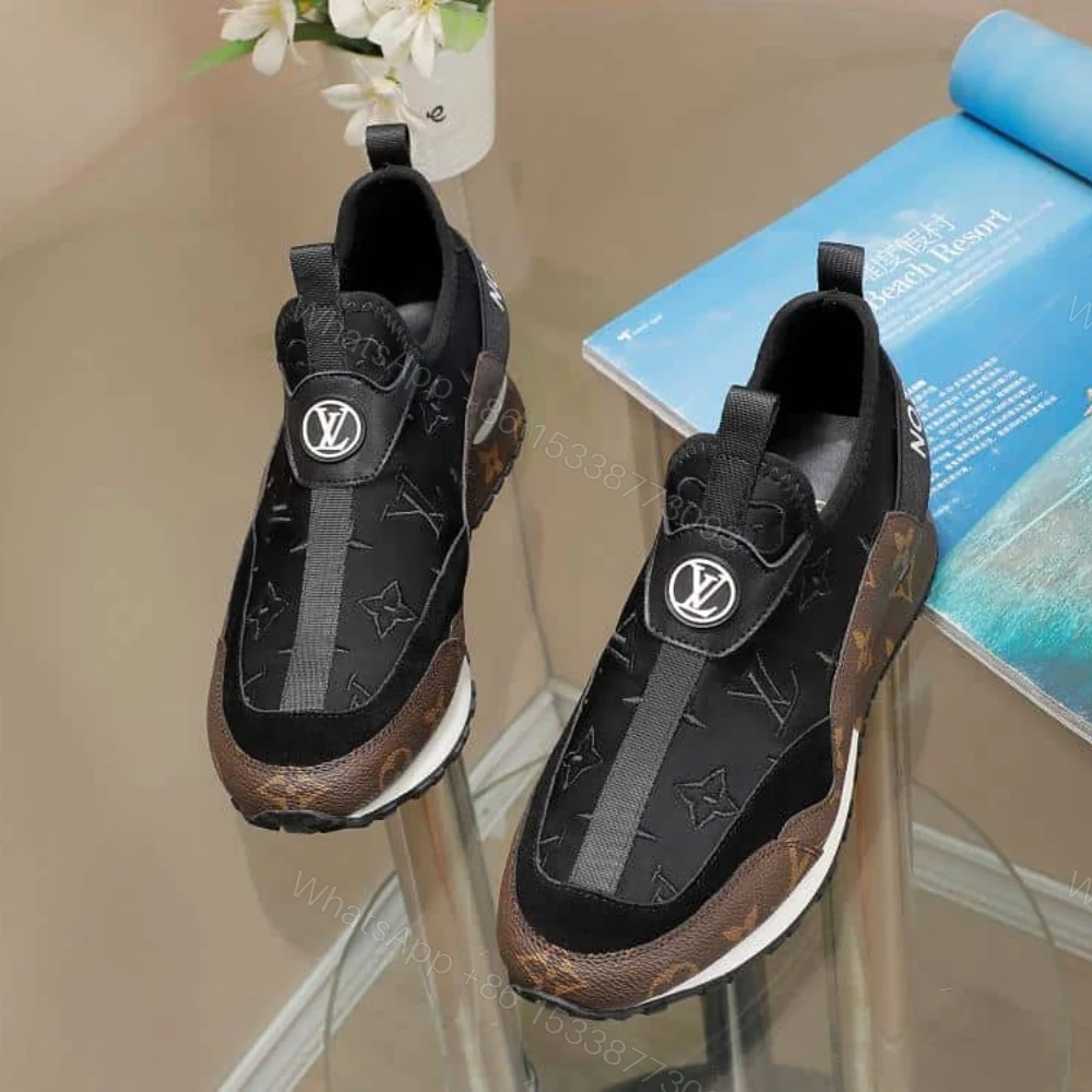 View 5 of Louis Vuitton Run Away Sneaker Monogram Brown