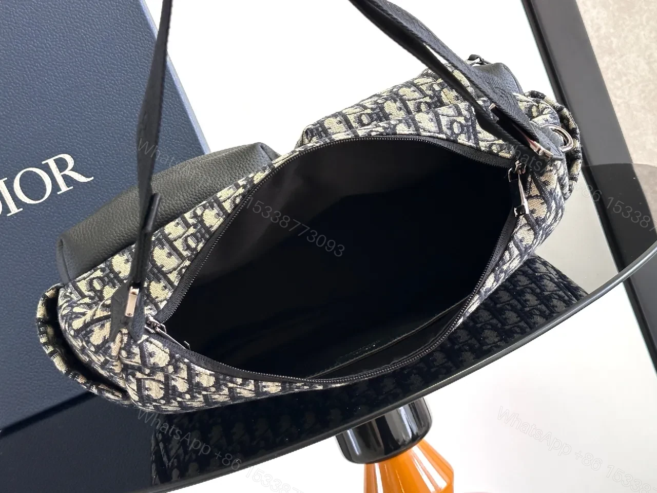 View 9 of Chic Patterned Shoulder Bag: Textured Luxury, All-Day Versatility
