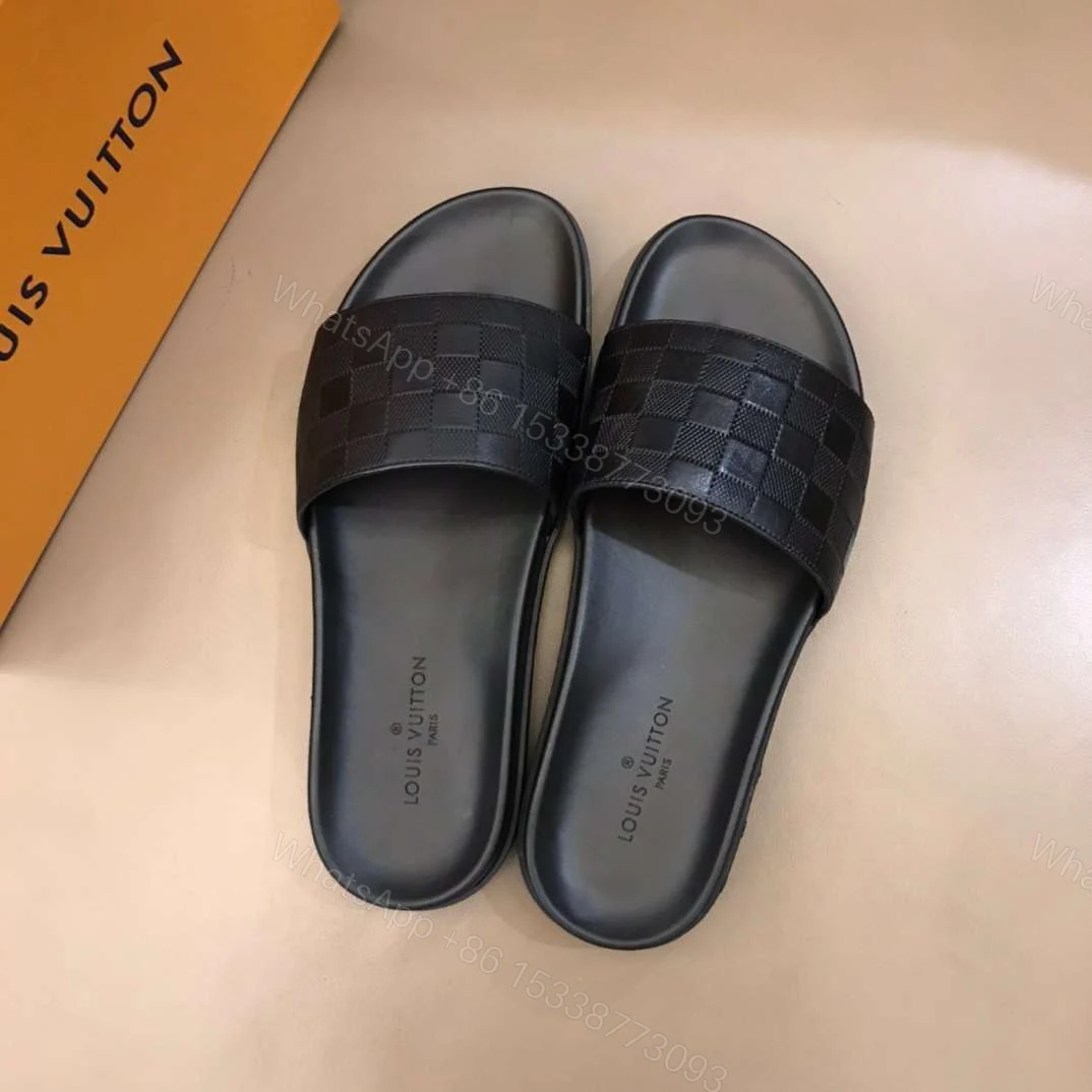 View 2 of LOUIS VUITTON DAMIER SLIDES – LVS42