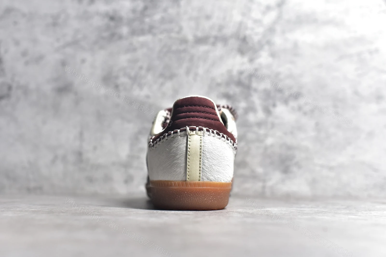 View 8 of adidas Samba Nylon Tonal Wales Bonner Cream White