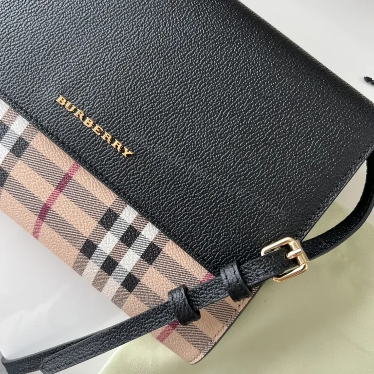 View 8 of Chic Burberry Crossbody â€” Signature Check, Gold Hardware