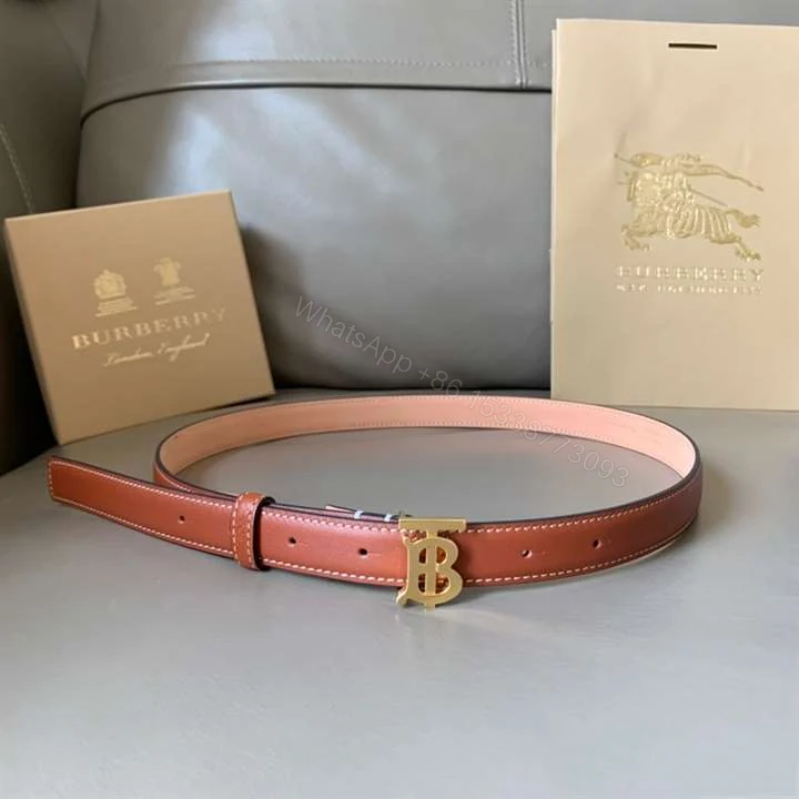View 2 of BURBERRY BELT IN BROWN – B34