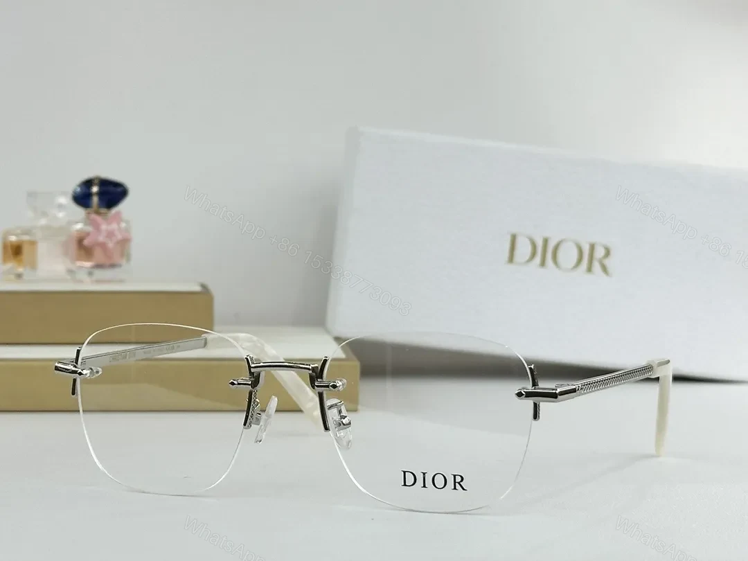 View 7 of Minimalist Rimless Vision Eyewear: Ultra-Light Luxury Glasses