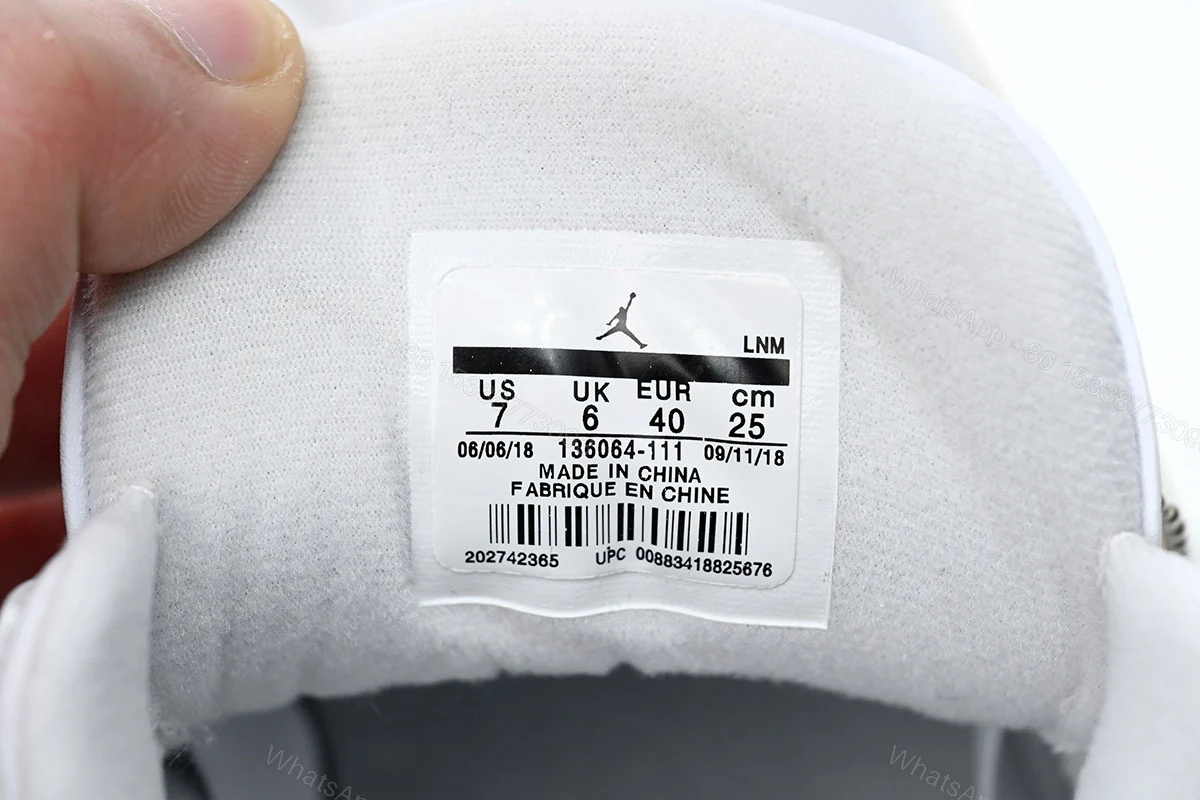 View 8 of Air Jordan 3 Retro Pure White 136064-111