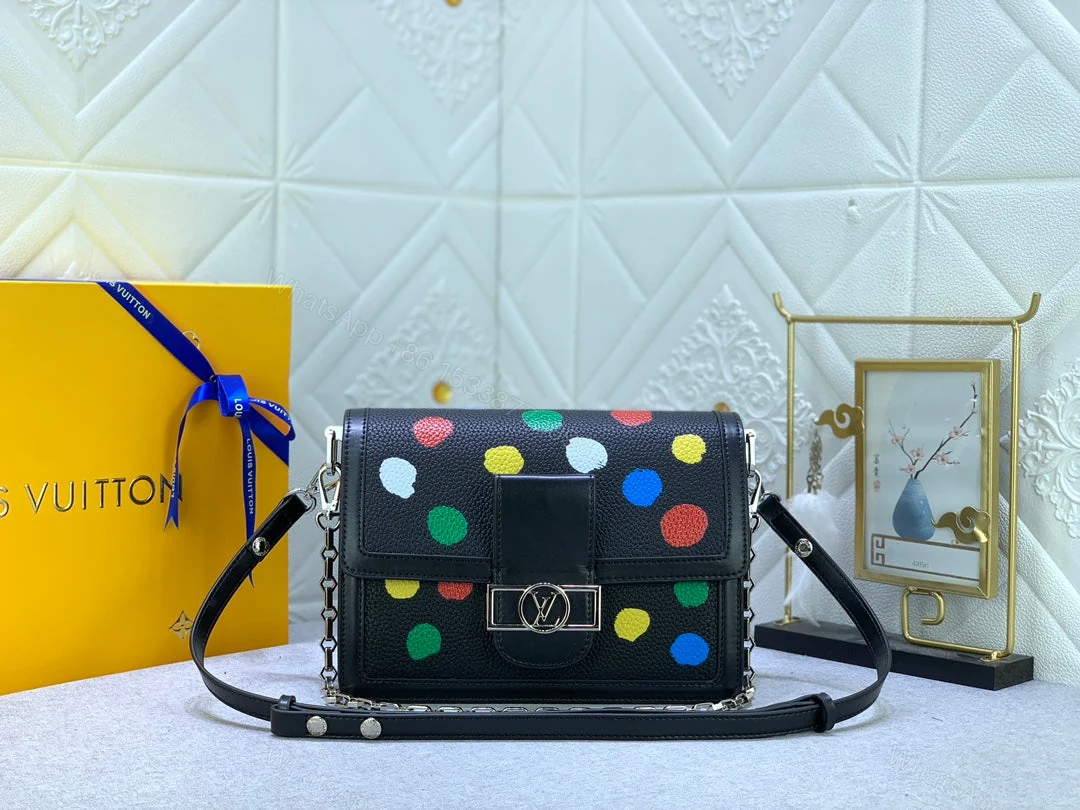 Louis Vuitton x YK Dauphine Mini Bag ‘Black’ M21750 — view 1