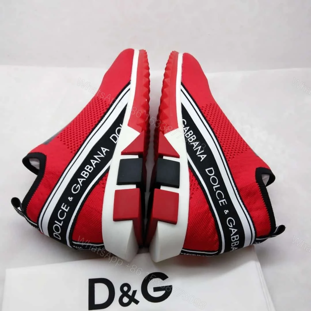 View 7 of DOLCE & GABBANA STRETCH MESH SORRENTO SNEAKERS WITH LOGO – DG049