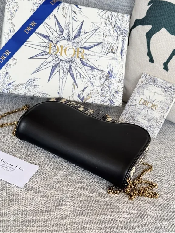 View 5 of Chic Dior Canvas & Leather Crossbody: Everyday Luxury Bag