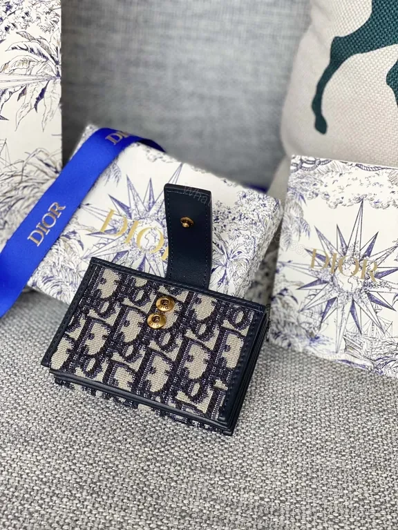View 2 of Dior Oblique Cardholder: Compact All-Day Organizer