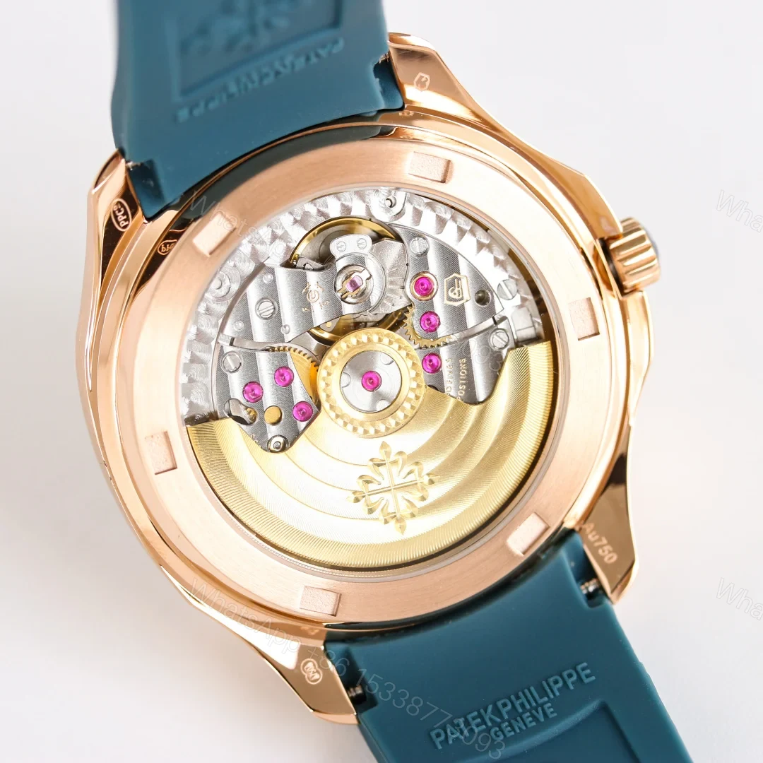 View 5 of Patek Philippe Aquanaut Full Diamond Edition Luxury Mechanical Watch GR-PP-R68-FULL-DIAMOND-388