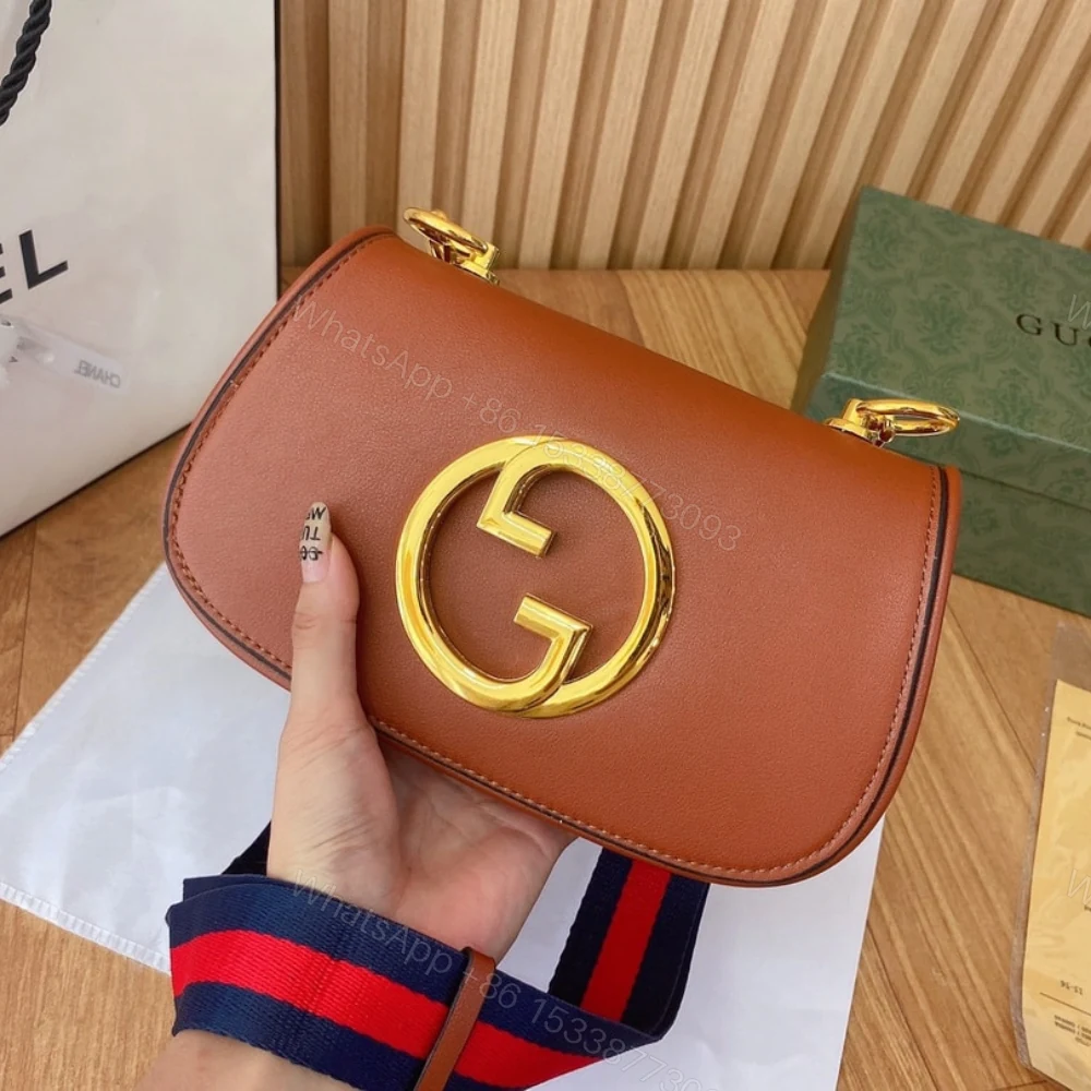 View 2 of Gucci Blondie Mini Bag Brown 22Cm 698643 UXXAG 2671
