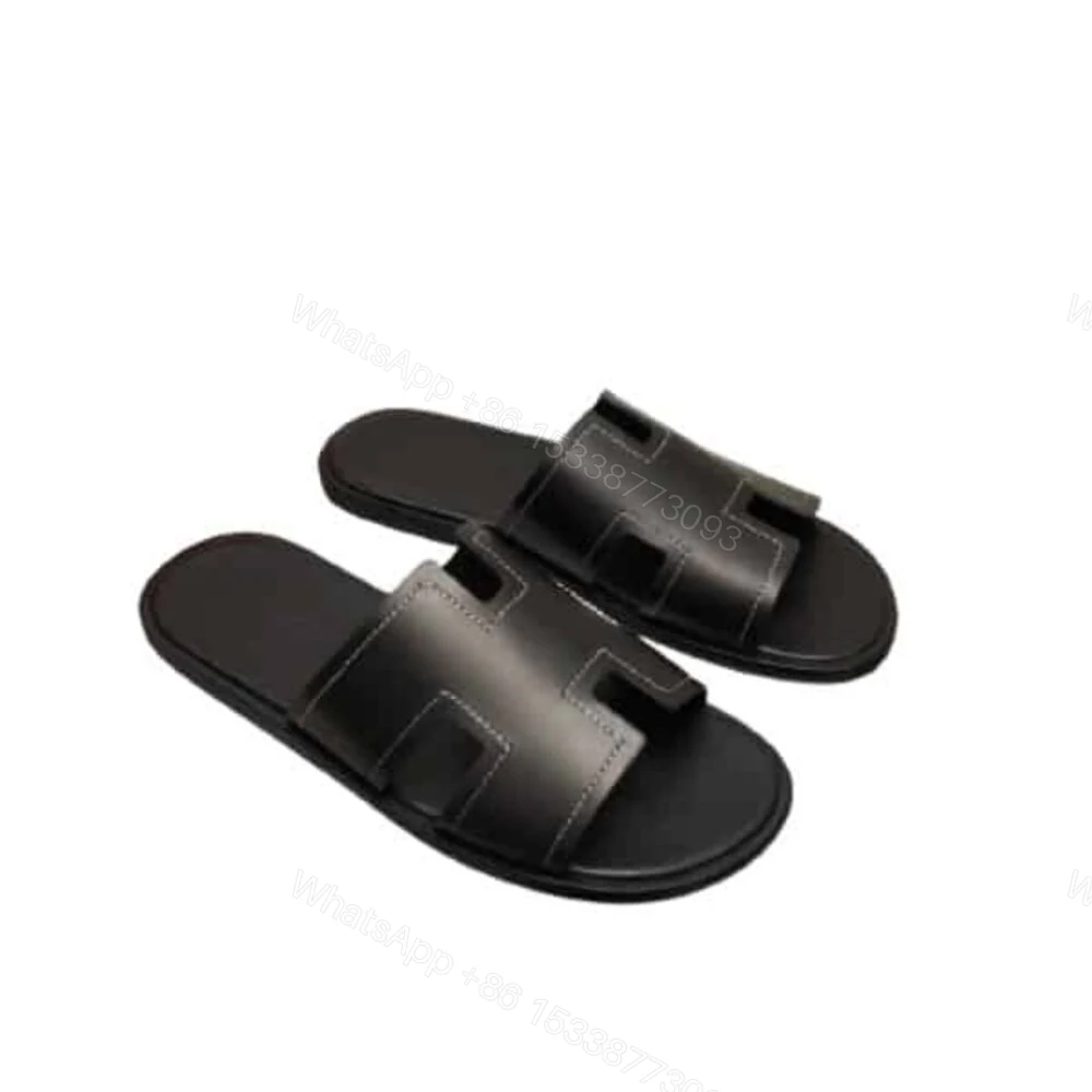 Hermes Izmir Sandal Black — view 1