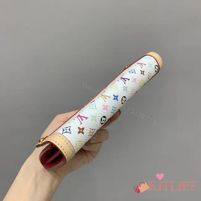 View 3 of Louis Vuitton Takashi Murakami White Monogram Multicolor Sarah