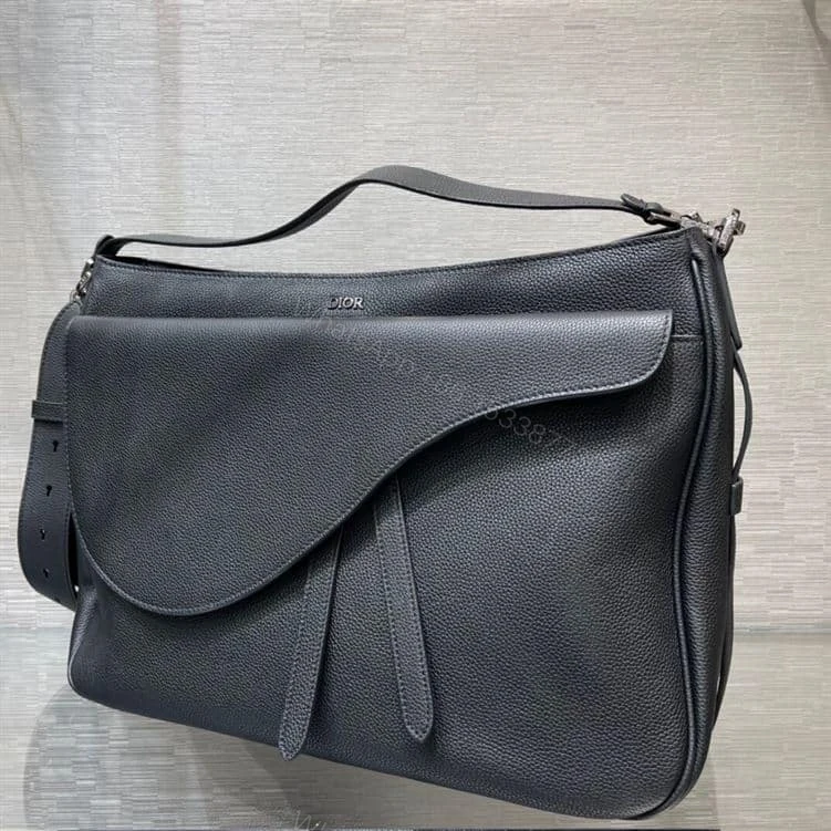View 7 of MINI SADDLE SOFT BAG THREE QUARTER CLOSED VIEW OPEN GALLERY