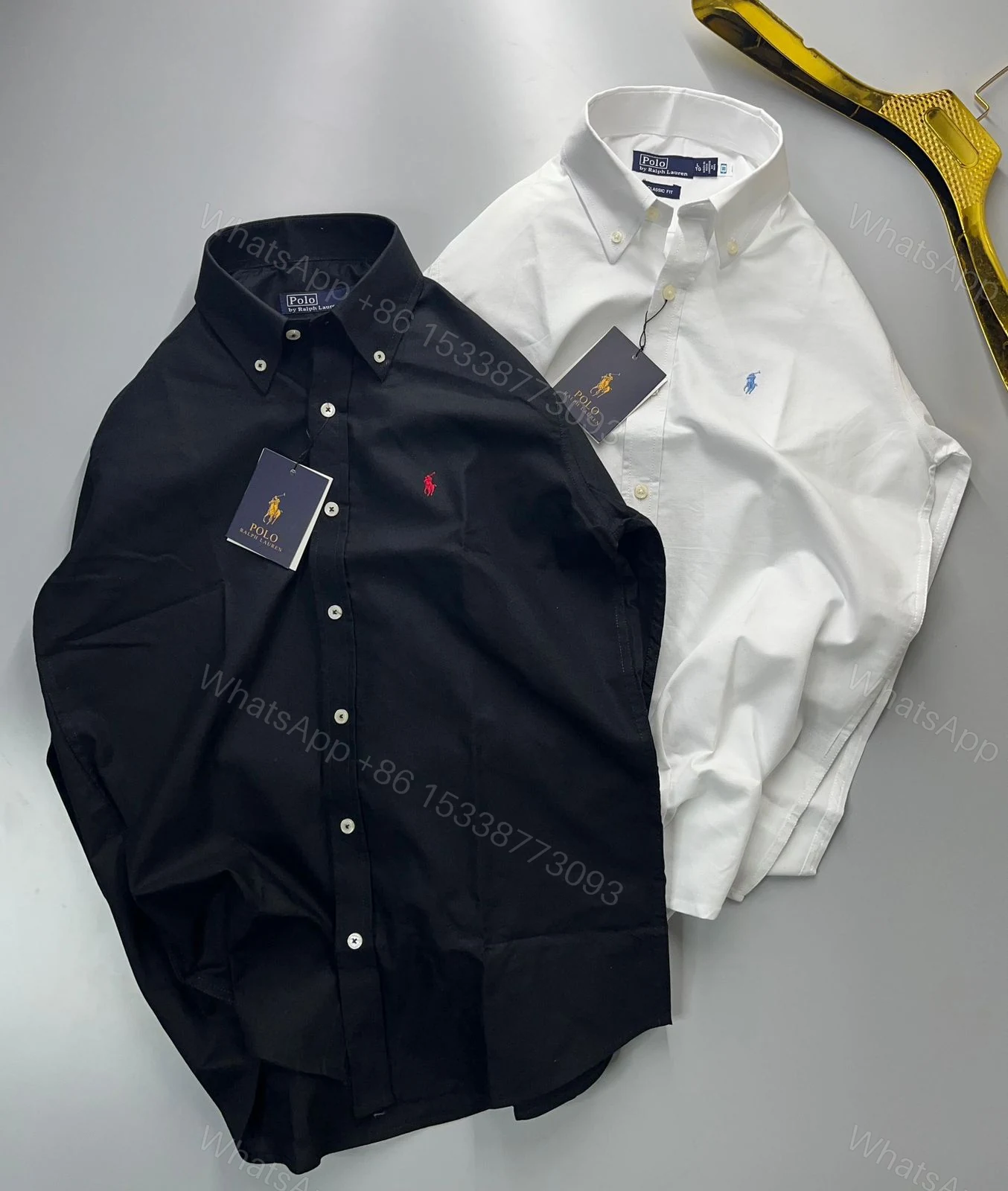 View 9 of FIRST COPY RALPH LAUREN PLAIN SHIRT