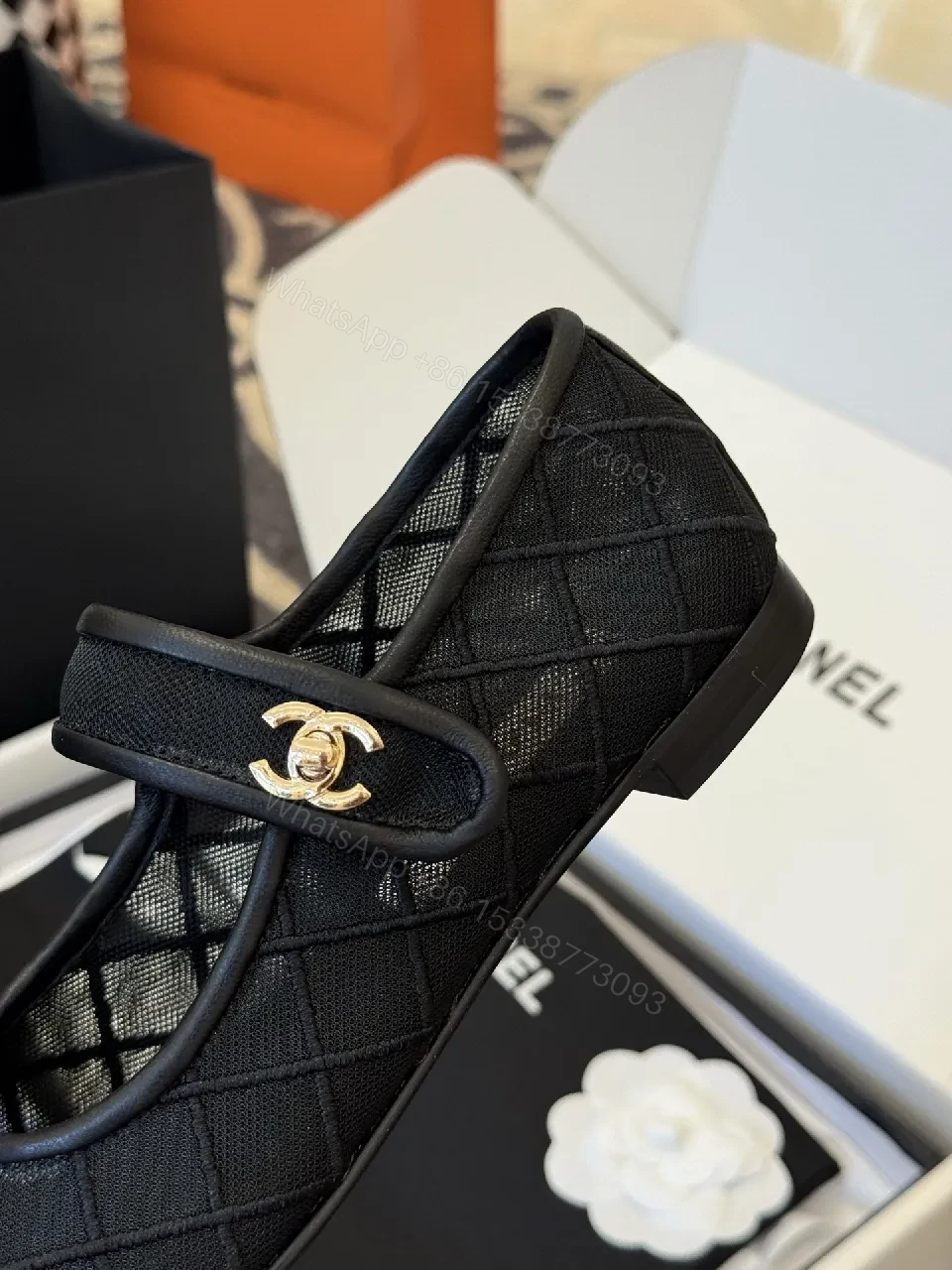 View 8 of Quilted Mary Jane Flats - Minimalist Luxury, Classic Style