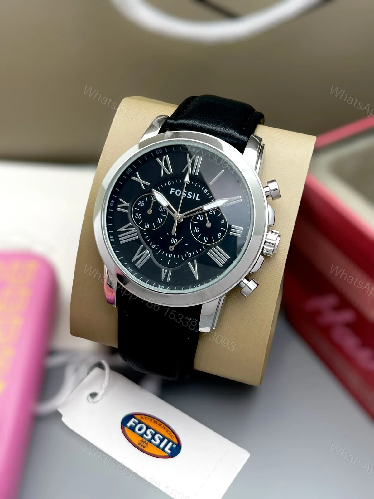View 5 of FIRST COPY Fossil Arbi dail Watch For Men