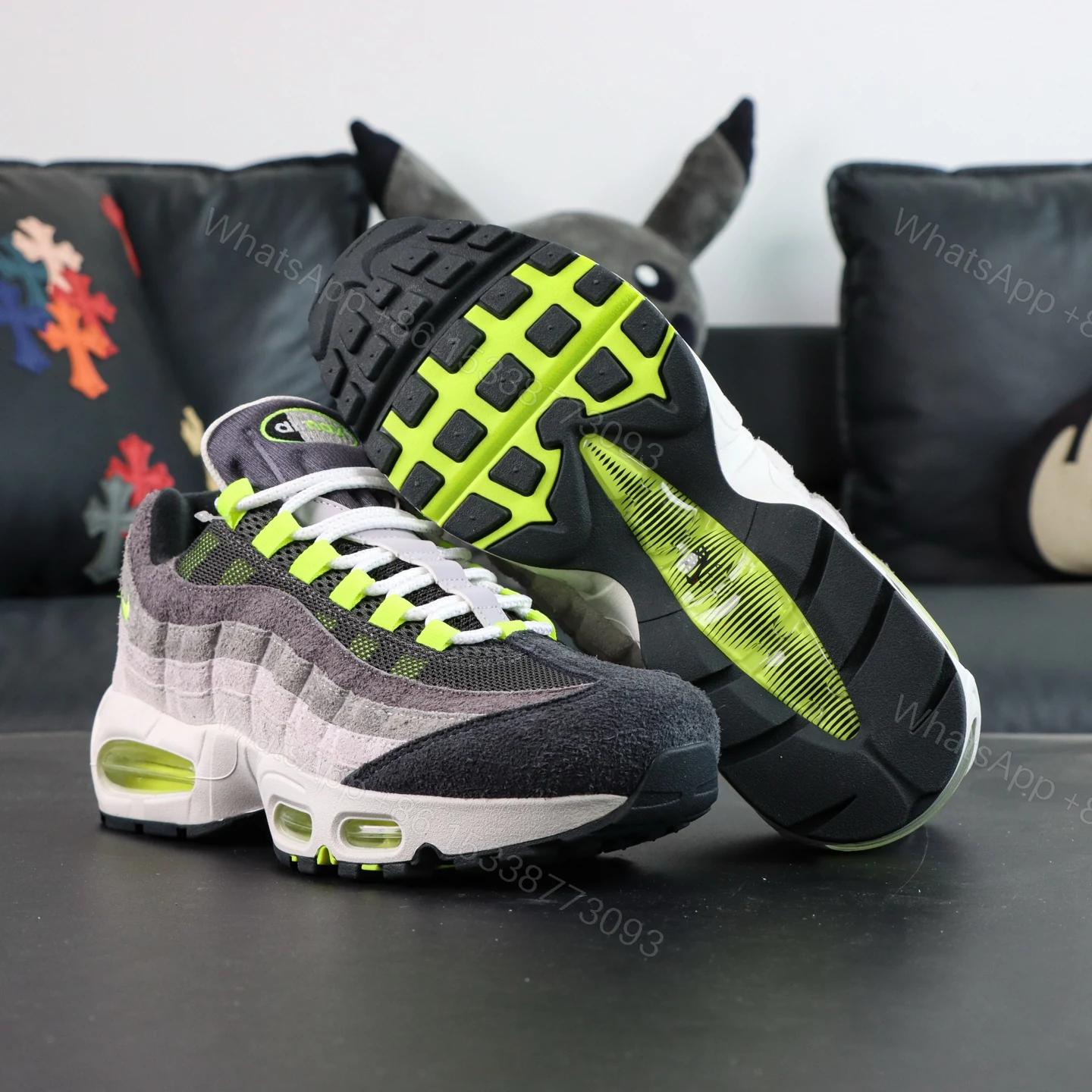 View 3 of Air Max 95 Big Bubble OG“Reverse Neon”