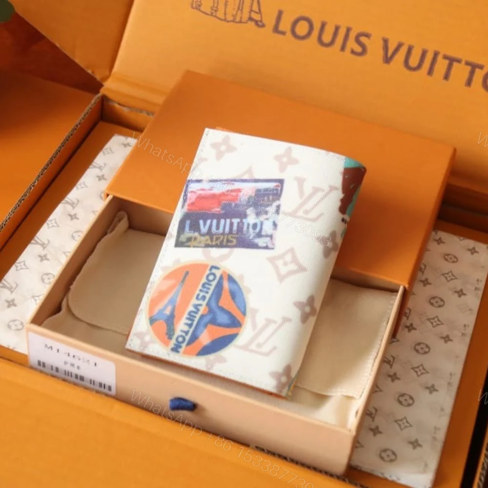 View 4 of Louis Vuitton Passport Cover Monogram Dune 14Cm M14621