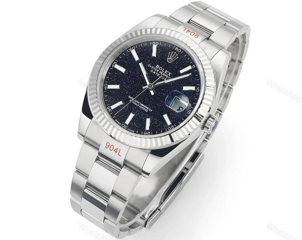 View 3 of AR Factory Clean Factory – Rolex Custom Datejust 41 Black Meteorite – Rolex Custom Datejust 41 Green Malachite – Rolex Custom Datejust 41 Gold Sandstone – Rolex Custom Datejust 41 Brown Tiger’s Eye