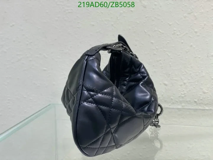 View 5 of Chanel Quilted Leather Bag Mirror YZ87423