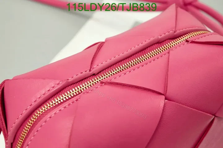 View 5 of Bottega Veneta Pink Cassette Bag with Dustbag Inclusion OLS115