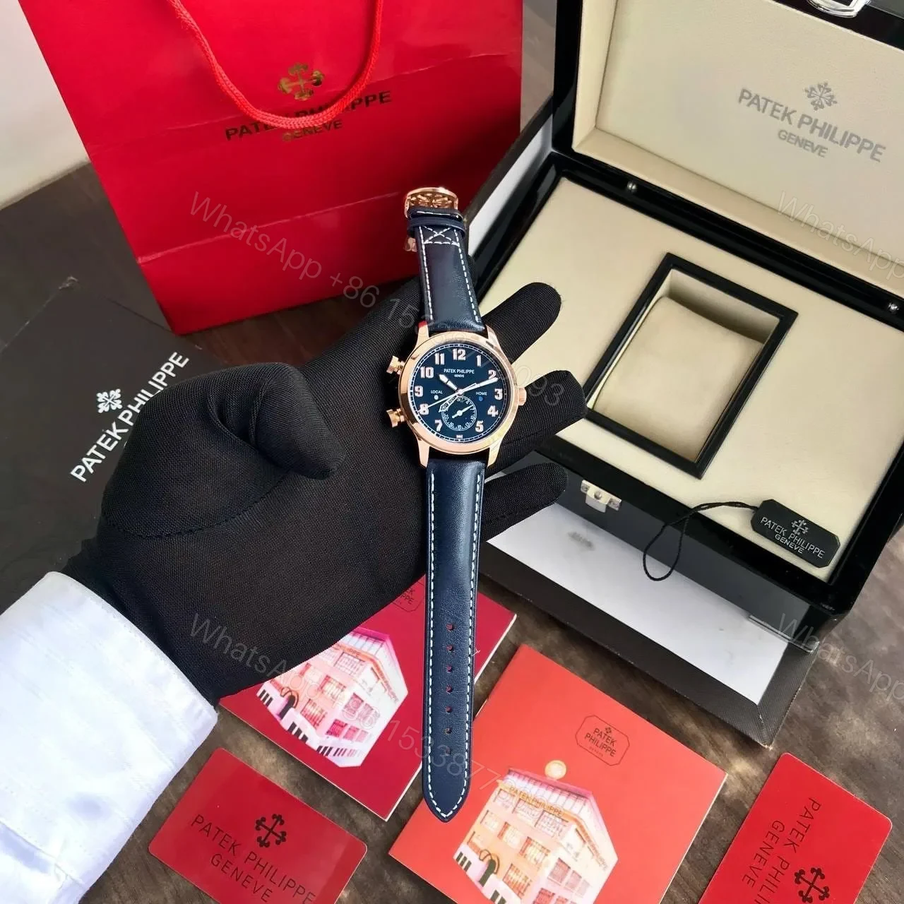 View 7 of Patek Philippe Grand Pilot Calatrava