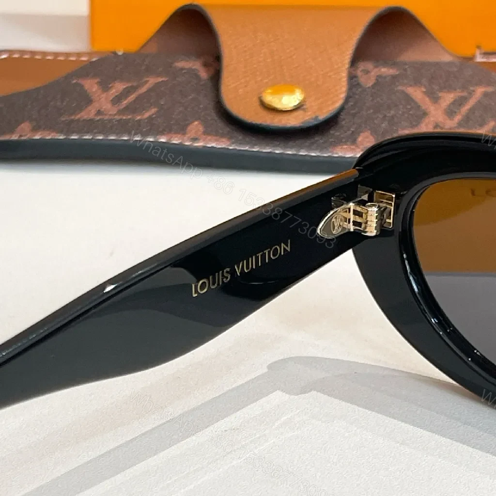 View 8 of Bold Cat-Eye Sunglasses: Premium Tortoiseshell, Polarized UV