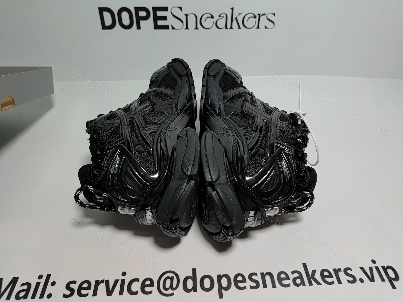 View 12 of Balenciaga Runner Black 656065W3RA11000
