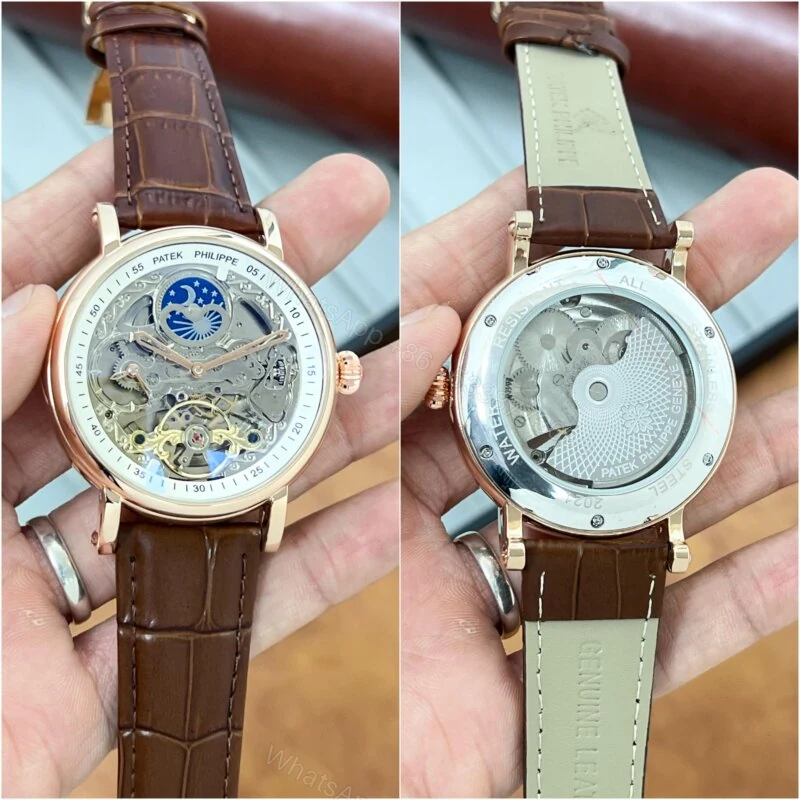 View 3 of Patek Philippe 7AA Rosegold Tourbillon Automatic 40mm