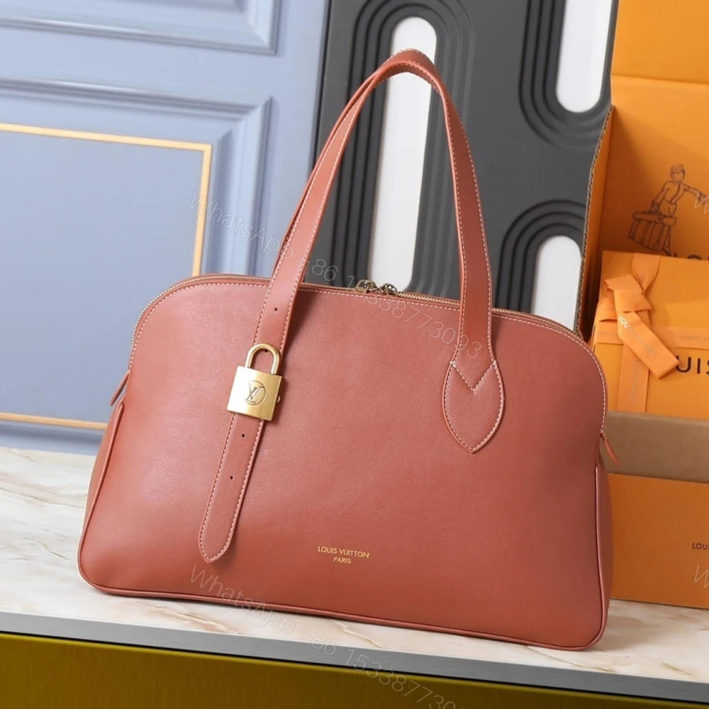 View 2 of Louis Vuitton Low Key Duffle Tote Cognac 43Cm M26688