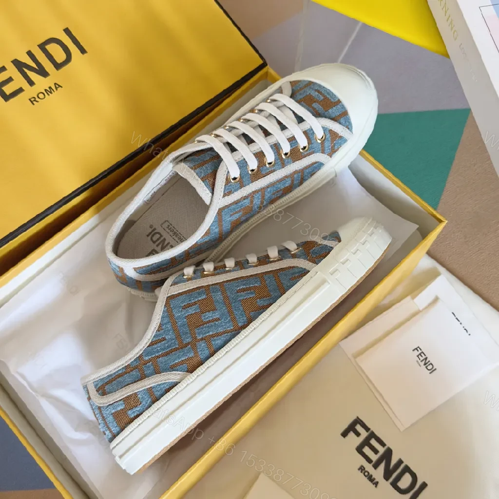 View 9 of Patterned Luxe Sneakers with Signature Detailing