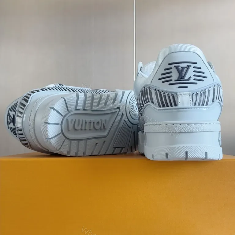 View 4 of Refined LV-Inspired Luxury Sneakers: Elevated Comfort