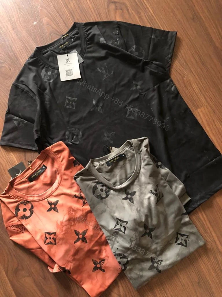 View 5 of LOUIS VUITTON COTTON LYCRA FABRIC HALF SLEEVE T-SHIRT