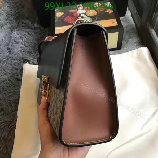 View 9 of Gucci Padlock Beige Dupe Bag AAAA ZNX543