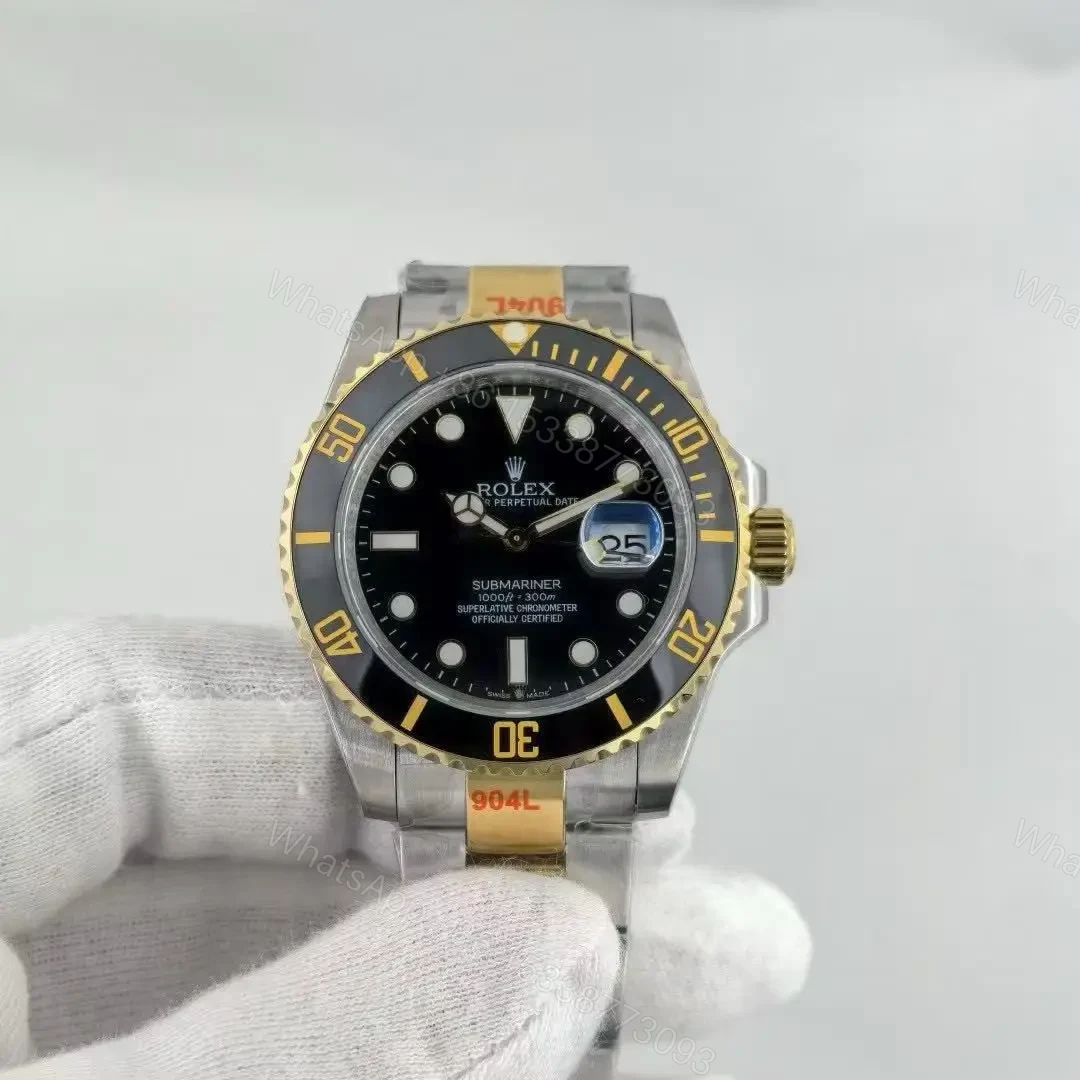 View 4 of TOP Replica Rolex Submariner – Silver Gold