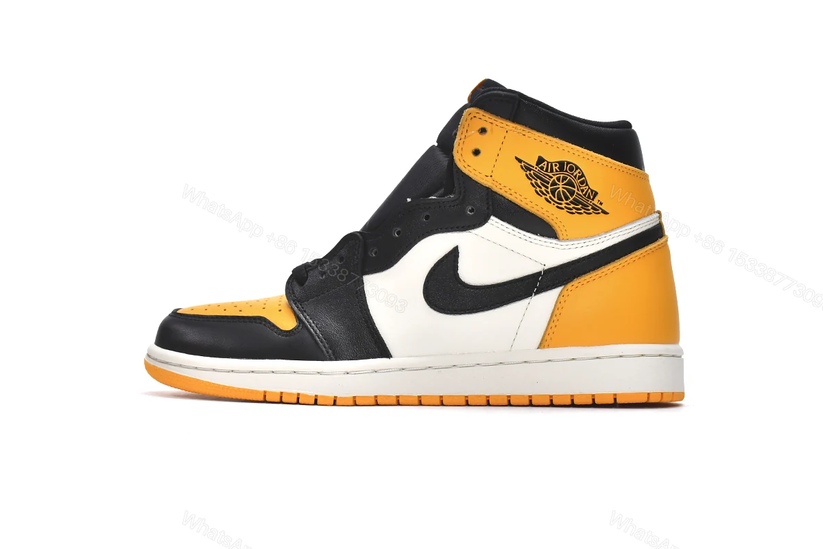View 11 of Air Jordan 1 High OG Yellow Toe 555088-711