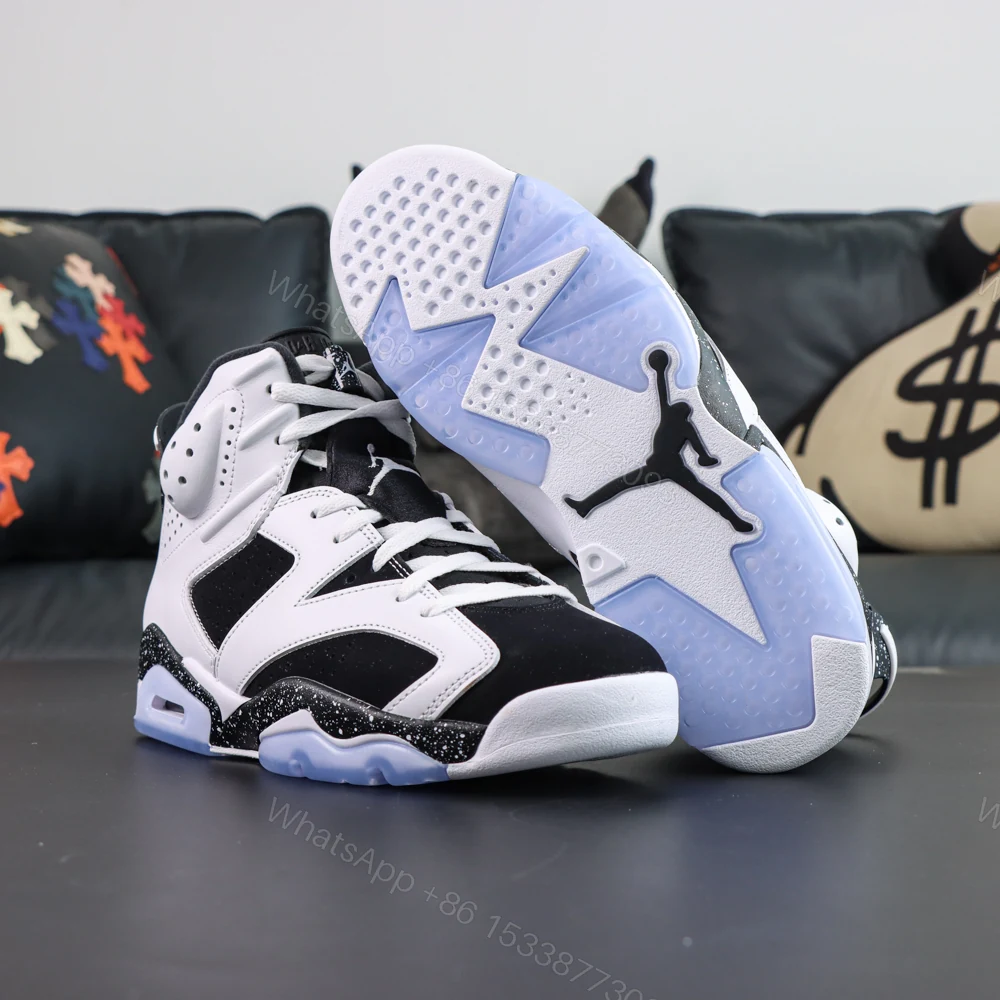 View 3 of Air Jordan 6 Retro “Oreo” Reps
