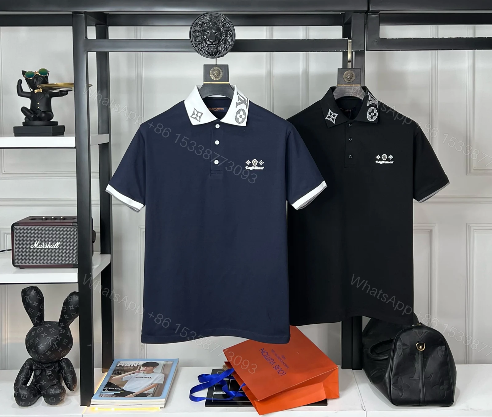 View 5 of FIRST COPY LOUIS VUITTON LYCRA POLO TSHIRTS