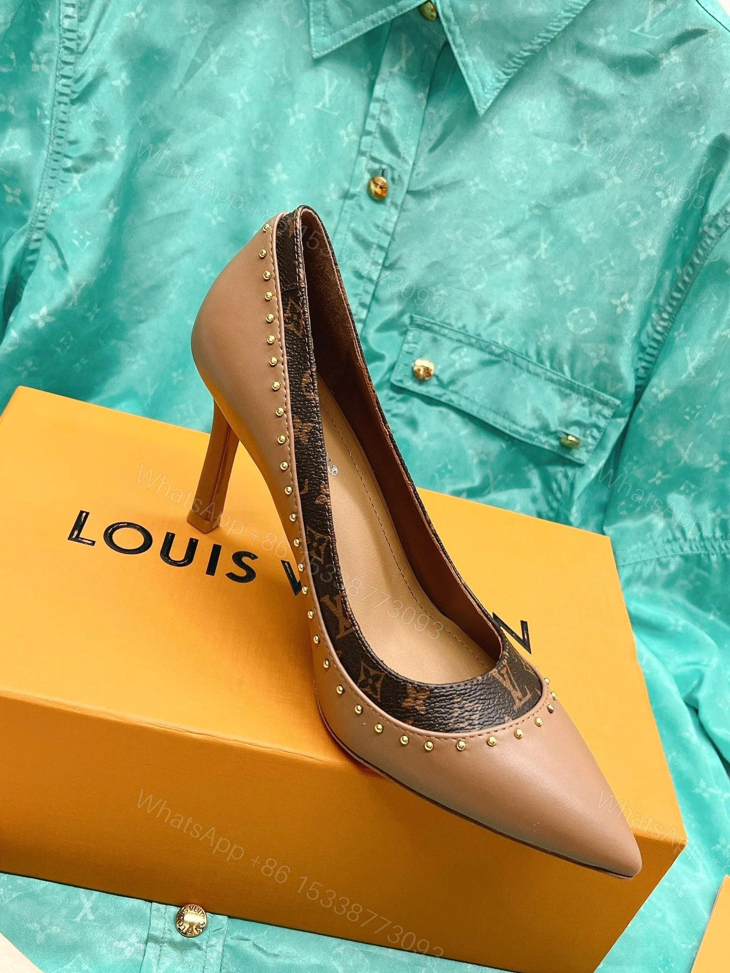 View 3 of New LUV High Heel Shoes 042