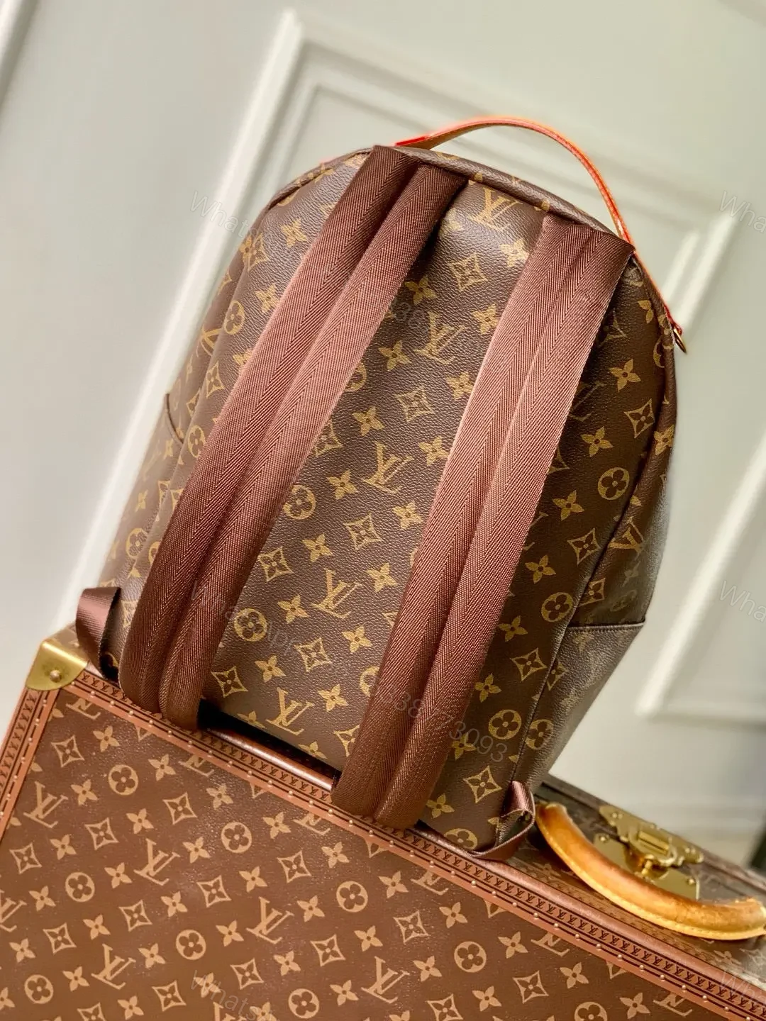 View 4 of Louis Vuitton Discovery Cargo Backpack in Monogram canvas