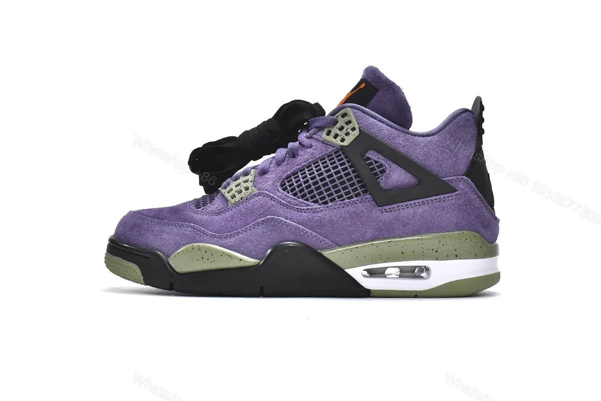 View 12 of Air Jordan 4 Retro Canyon Purple AQ9129-500