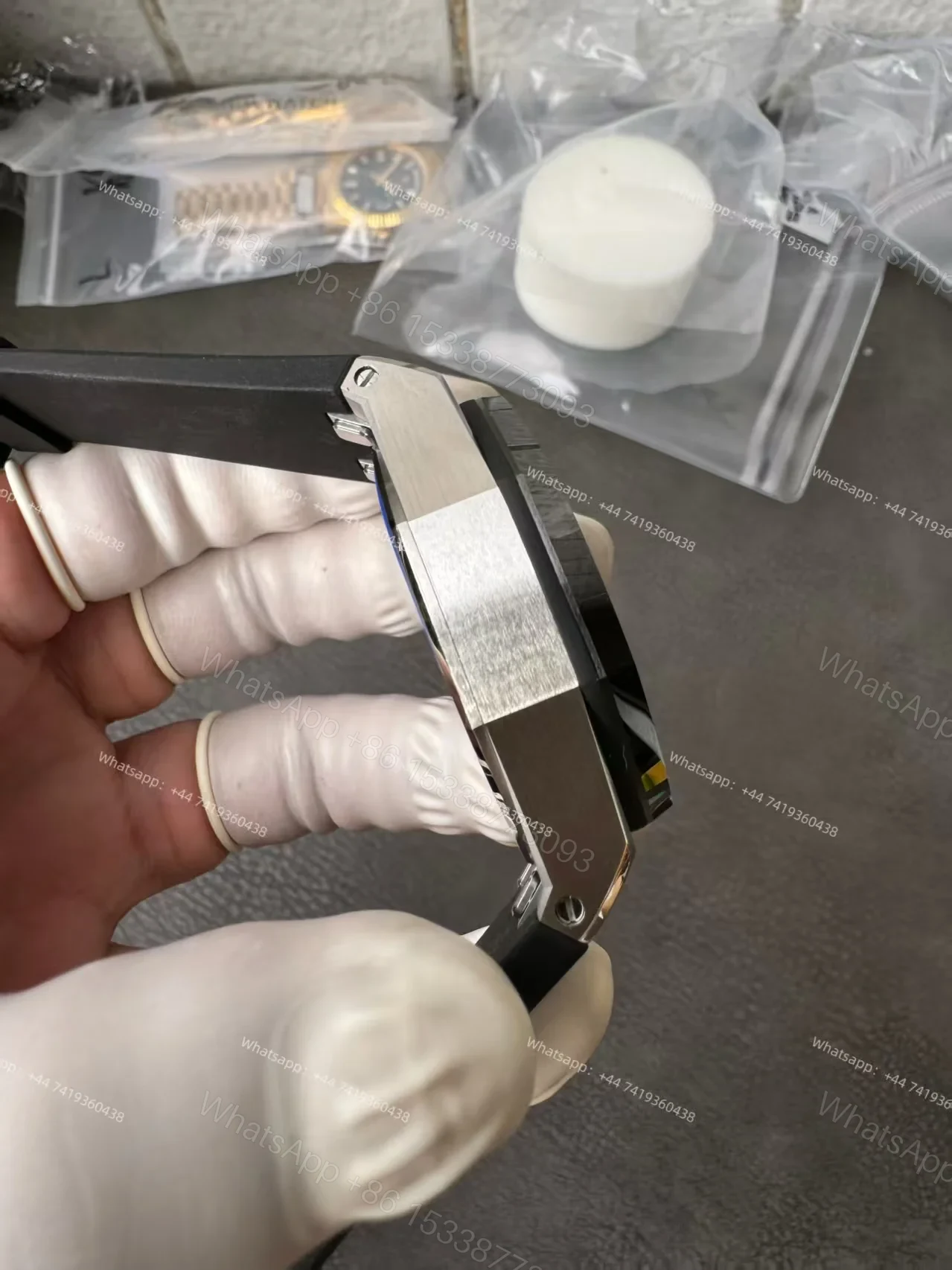 View 14 of Audemars Piguet Super Clone Royal Oak Offshore Black Dial 26420 Chronograph 43mm