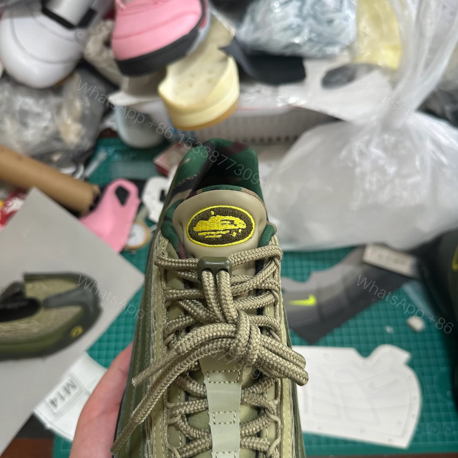 View 3 of Nike Air Max 95 SP Corteiz Gutta Green
