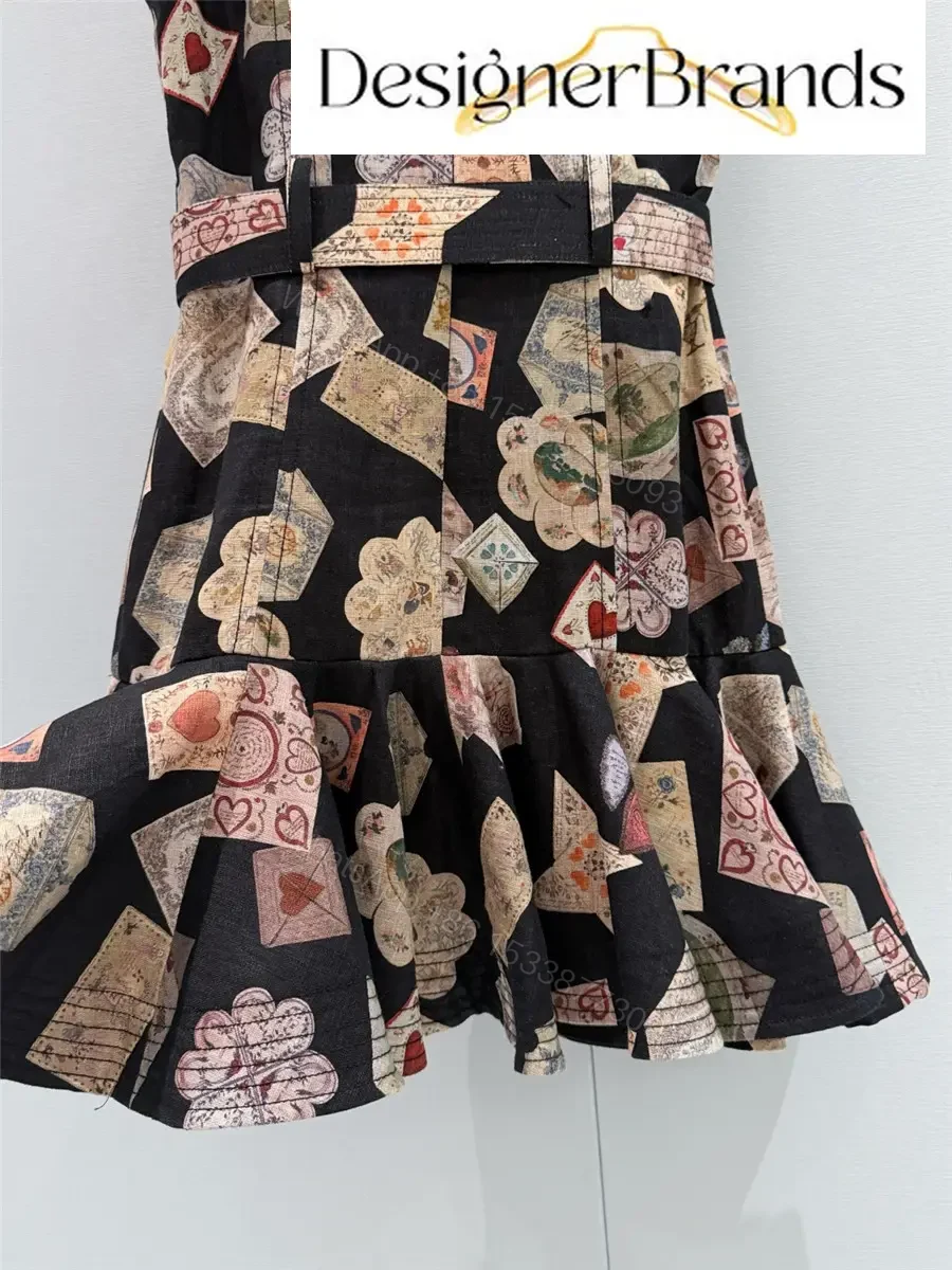 View 7 of Zimmermann Dream Flip Belted Ruffled Mini Dress